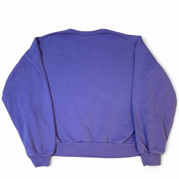 Hollister Purple Crewneck Sweatshirt Size Medium - Picture 6 of 6